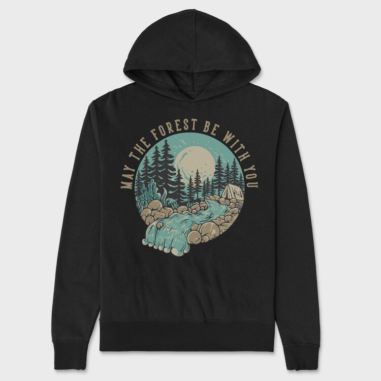 May the Forest Be With You, Hanorac Oversize Barbati (Unisex)