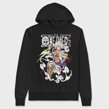 One Piece 130, Hanorac Oversize Barbati (Unisex)