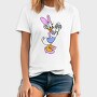 Cartoon Retro Daisy Duck 2, Tricou Barbati (Unisex)