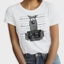 Dog Mugshot Id, Tricou Femei