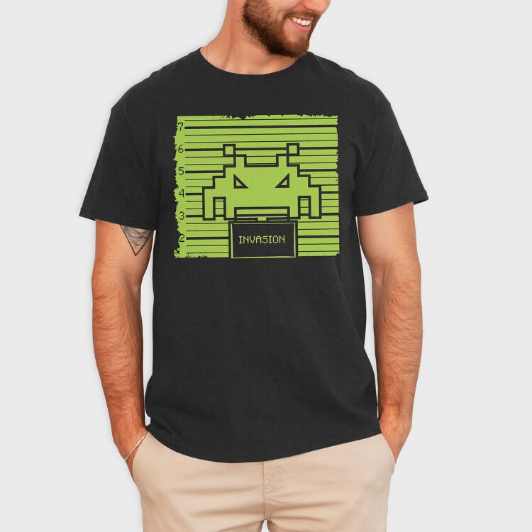 Invasion Maze, Tricou Barbati (Unisex)