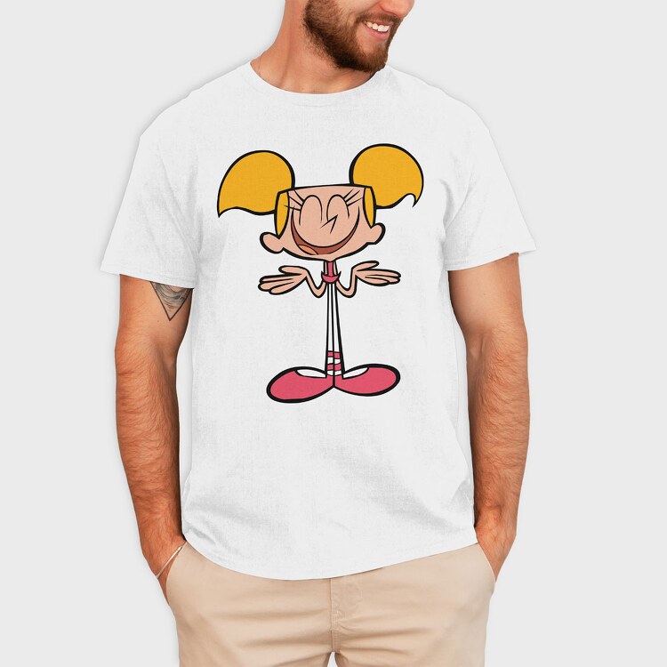 Cartoon Retro Dexter Laboratory 6, Tricou Barbati (Unisex)