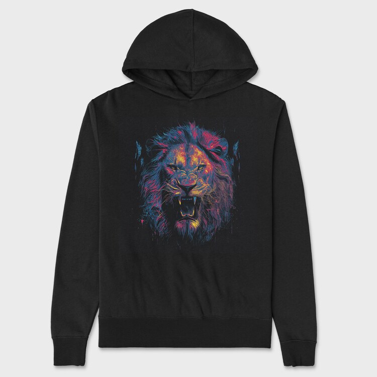 Lion Colors, Hanorac Oversize Barbati (Unisex)