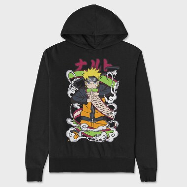 Naruto 128, Hanorac Oversize Barbati (Unisex)