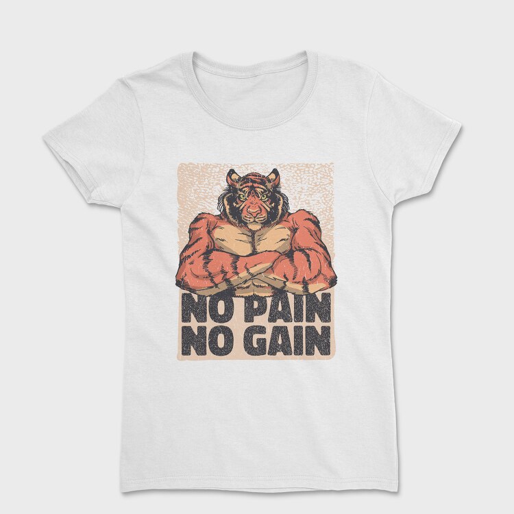 Muscular Tiger, Tricou Femei