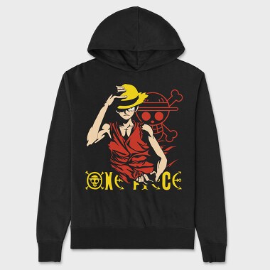 One Piece 20, Hanorac Oversize Barbati (Unisex)