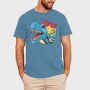 Drunk Dino Yeah, Tricou Barbati (Unisex)