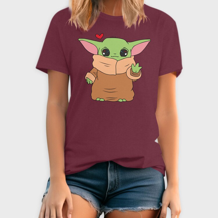 Baby Yoda 18, Tricou Barbati (Unisex)