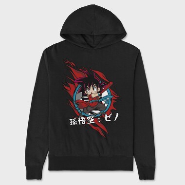 Dragon Ball Z 5, Hanorac Oversize Barbati (Unisex)