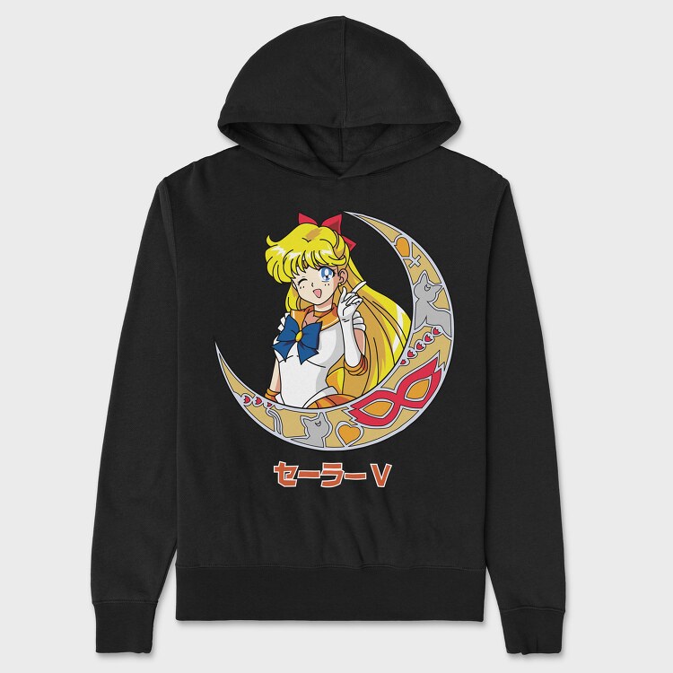 Sailor Moon 25, Hanorac Oversize Barbati (Unisex)