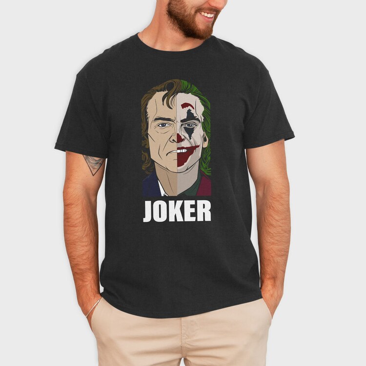 Joker Smile, Tricou Barbati (Unisex)