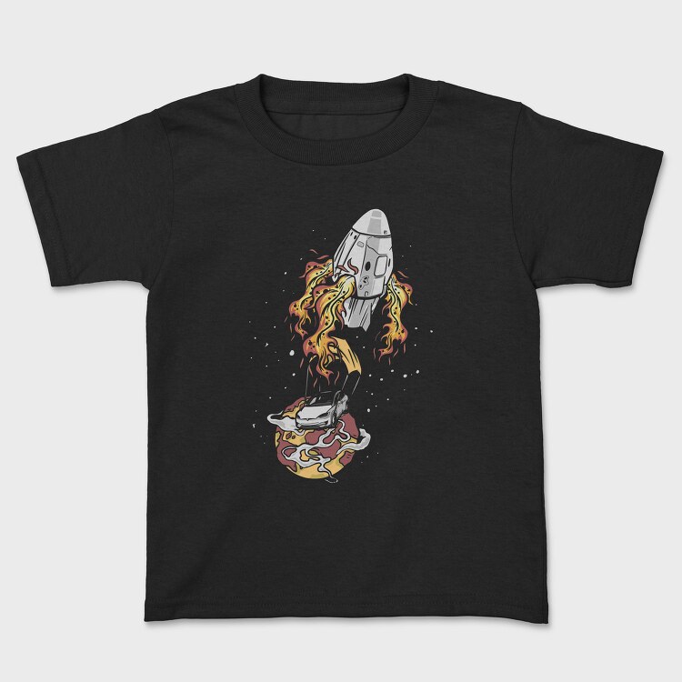 Space Rocket Car, Tricou Copii