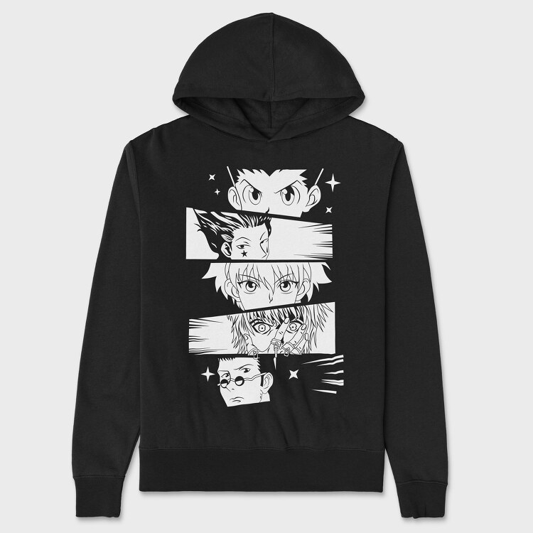 Hunter X Hunter 10, Hanorac Oversize Barbati (Unisex)