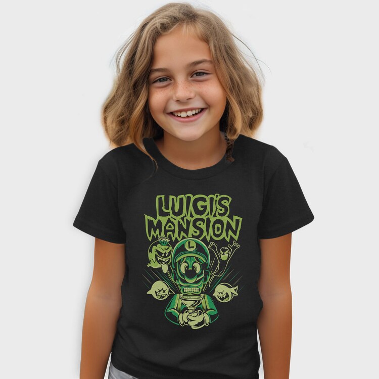 Luigi S Mansion, Tricou Copii