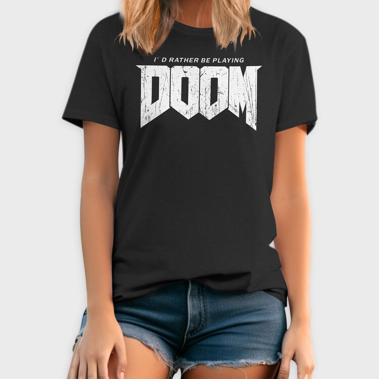 Doom 10, Tricou Barbati (Unisex)