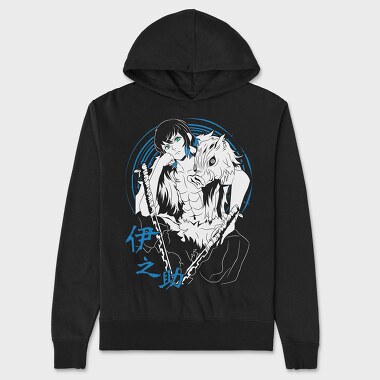 Demon Slayer 28, Hanorac Oversize Barbati (Unisex)