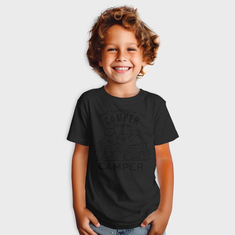 What Happens in the Camper, Tricou Copii