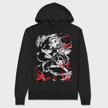 Demon Slayer 30, Hanorac Oversize Barbati (Unisex)