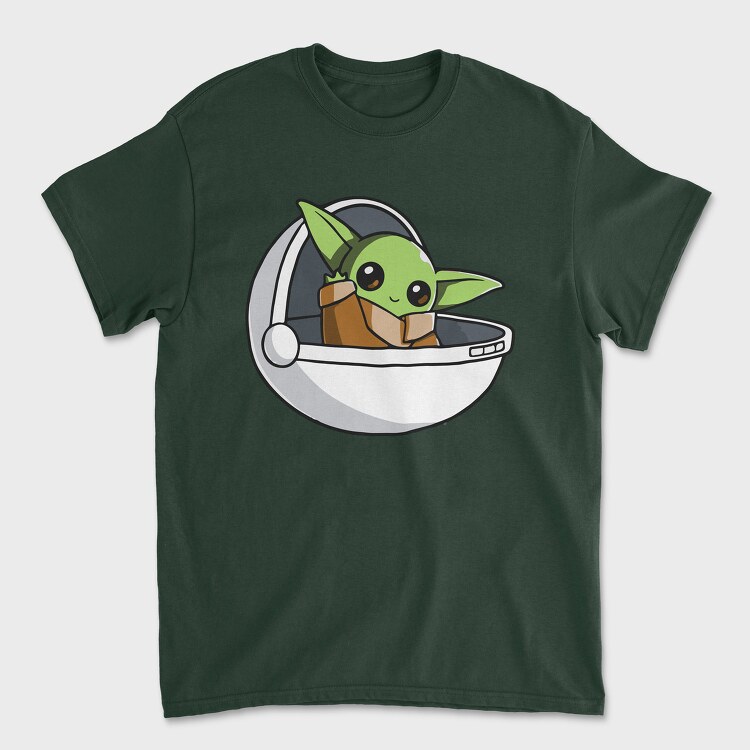 Tricou Barbati (Unisex), Baby Yoda 2