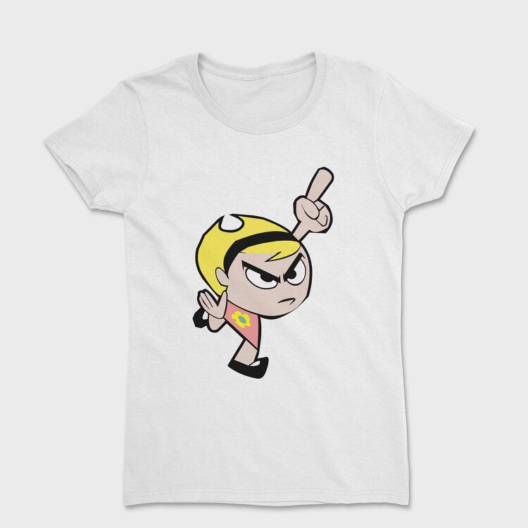 Tricou Femei, Cartoon Retro Billy and Mandy 5