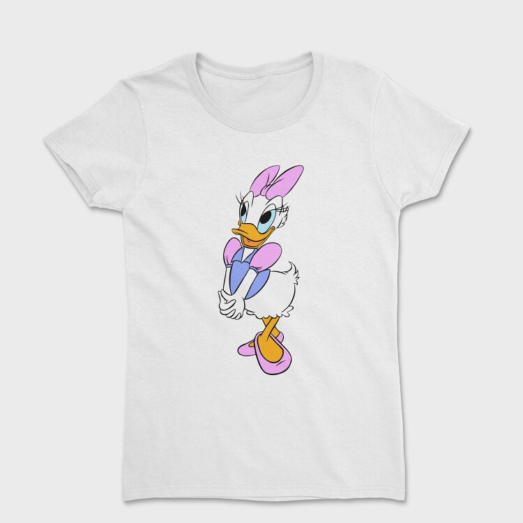 Tricou Femei, Cartoon Retro Daisy Duck 6