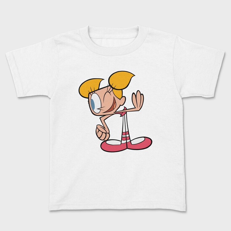 Tricou Copii, Cartoon Retro Dexter Laboratory 4