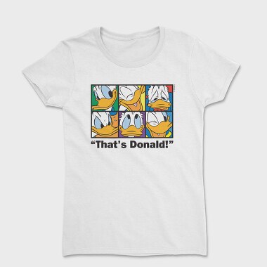 Cartoon Retro Donald Duck 1, Tricou Femei