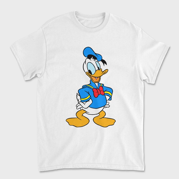 Tricou Barbati (Unisex), Cartoon Retro Donald Duck 5