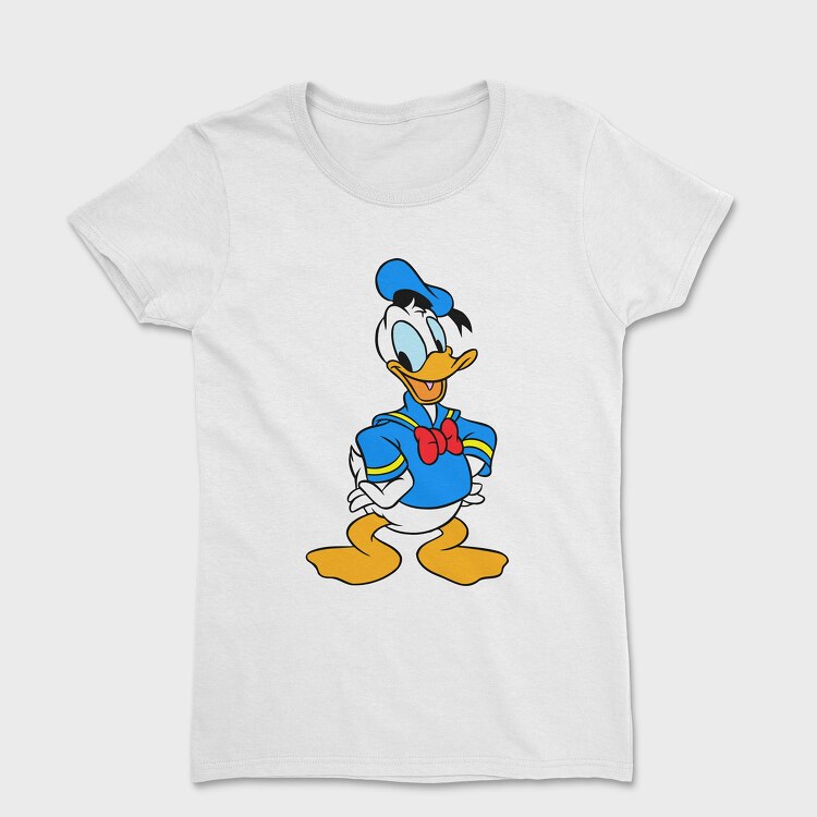 Tricou Femei, Cartoon Retro Donald Duck 5