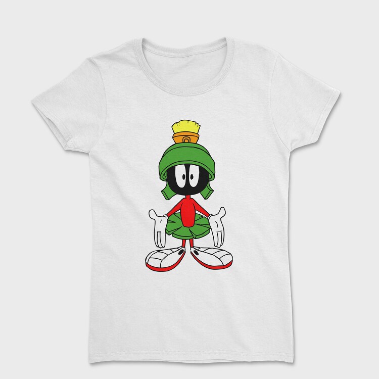 Tricou Femei, Cartoon Retro Duck Dodgers 3