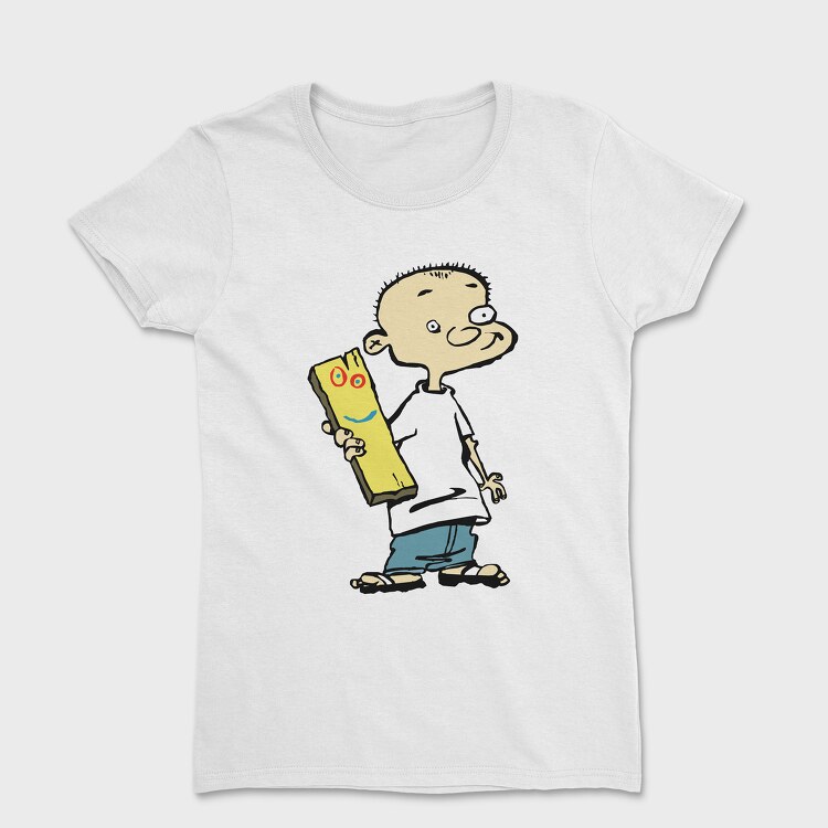 Tricou Femei, Cartoon Retro Ed Edd N Eddy 2