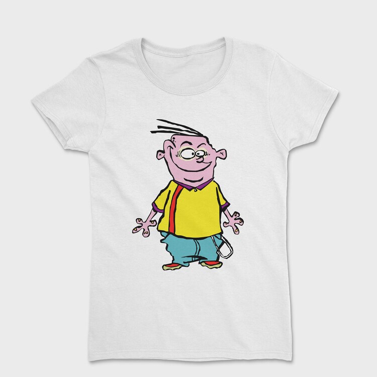 Tricou Femei, Cartoon Retro Ed Edd N Eddy 4