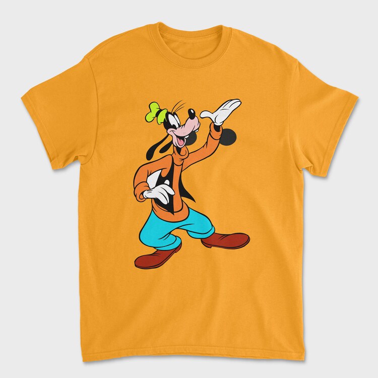 Tricou Barbati (Unisex), Cartoon Retro Goofy 4