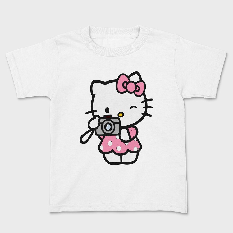 Tricou Copii, Cartoon Retro Hello Kitty 1