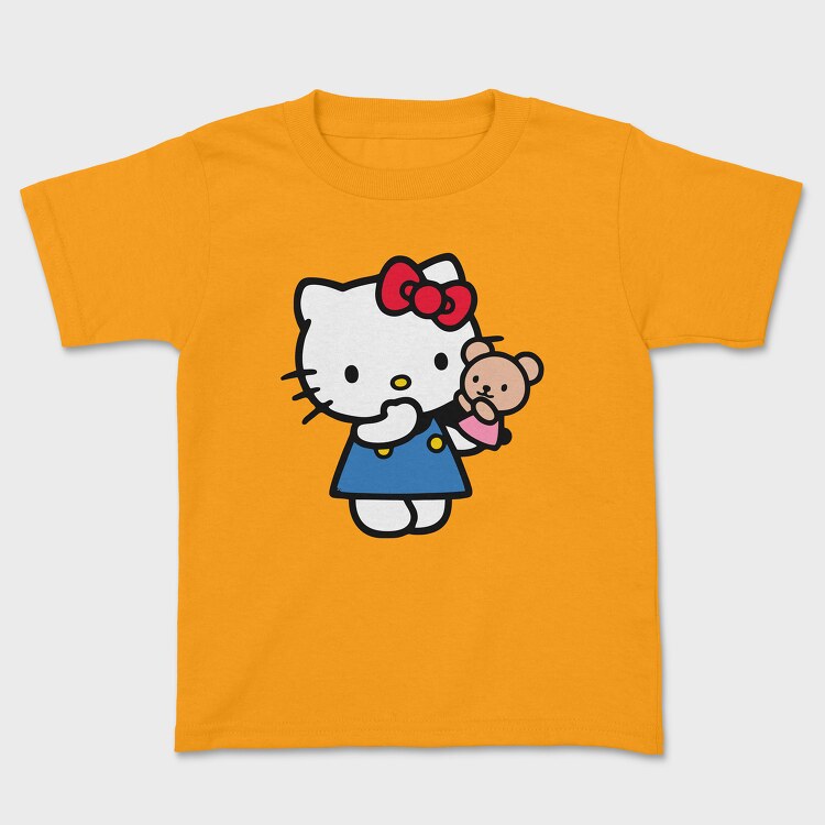 Tricou Copii, Cartoon Retro Hello Kitty 3