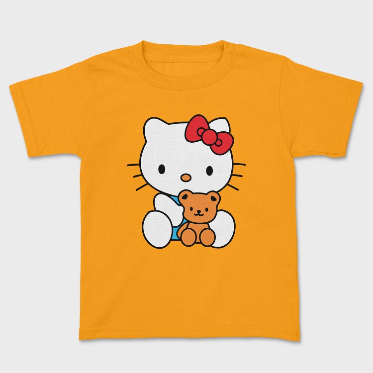 Tricou Copii, Cartoon Retro Hello Kitty 5