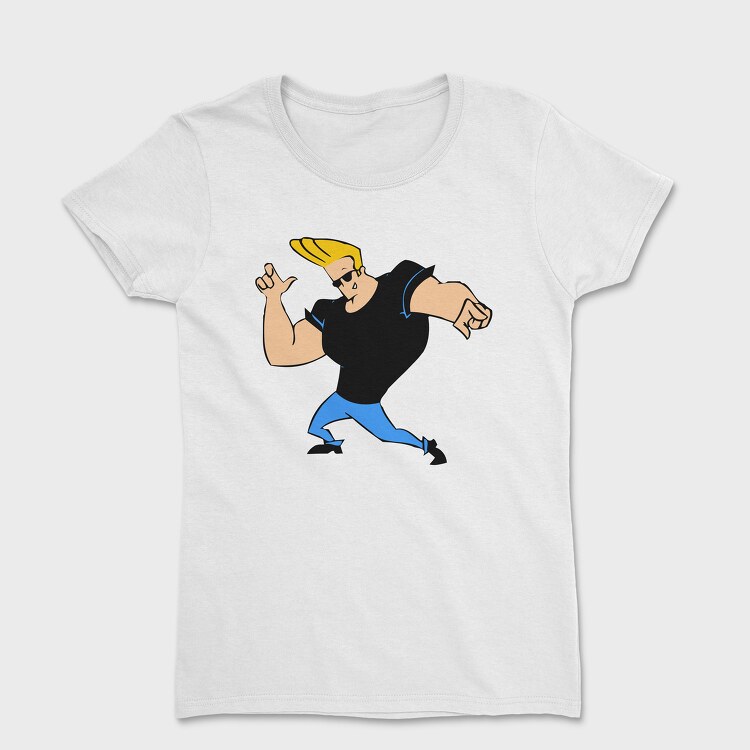 Tricou Femei, Cartoon Retro Johny Bravo 6