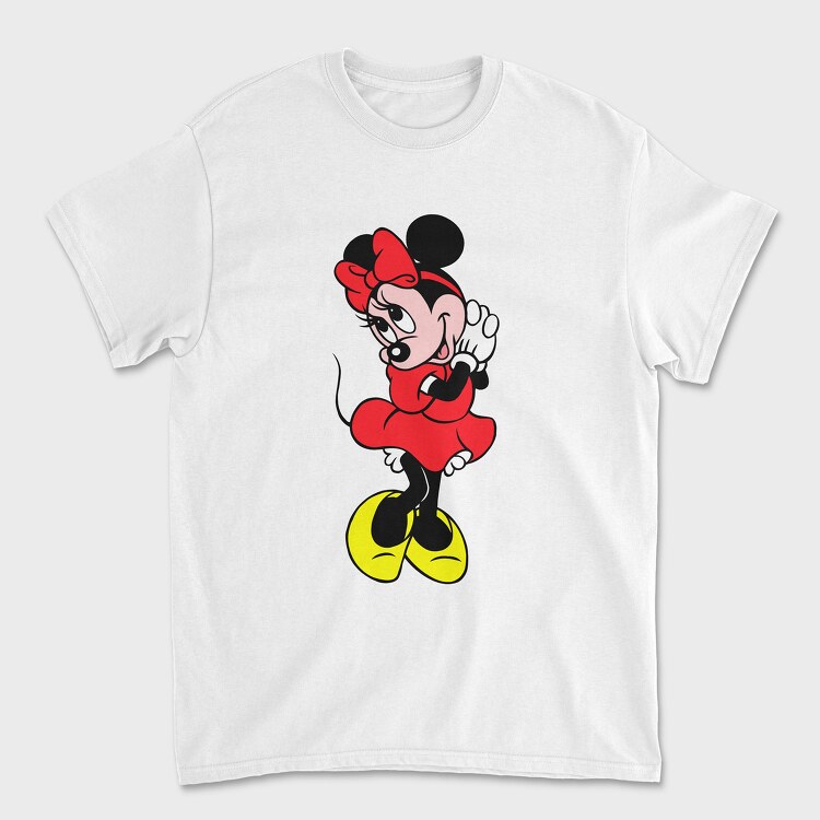 Tricou Barbati (Unisex), Cartoon Retro Minnie 1