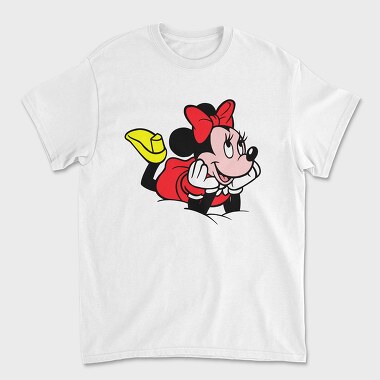 Cartoon Retro Minnie 4, Tricou Barbati (Unisex)