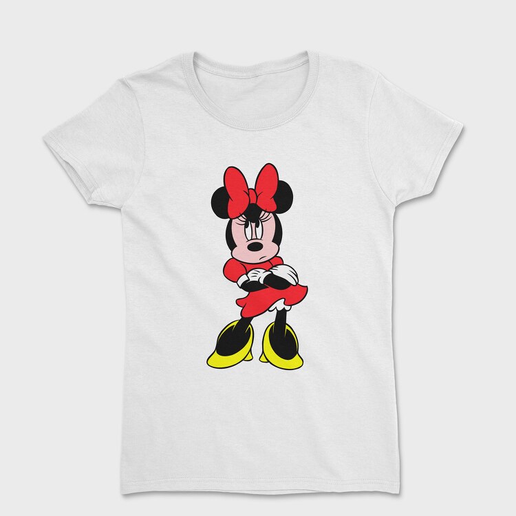 Tricou Femei, Cartoon Retro Minnie 5