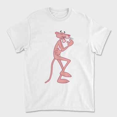 Cartoon Retro Pink Panter 4, Tricou Barbati (Unisex)