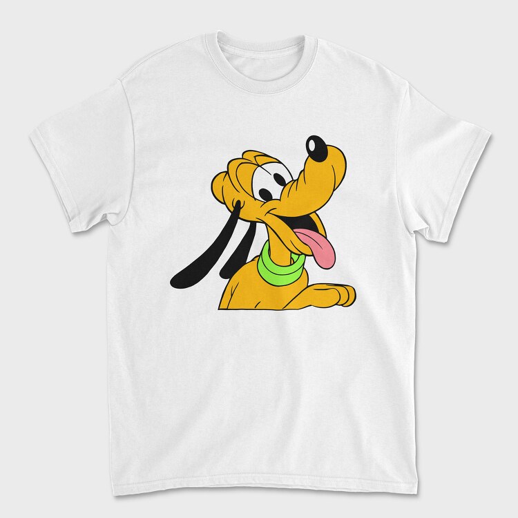 Tricou Barbati (Unisex), Cartoon Retro Pluto 1