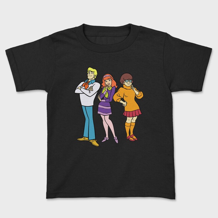 Tricou Copii, Cartoon Retro Scooby Doo 1