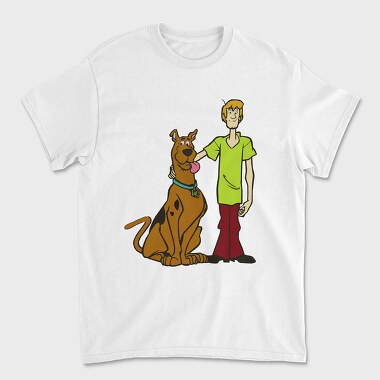 Cartoon Retro Scooby Doo 3, Tricou Barbati (Unisex)