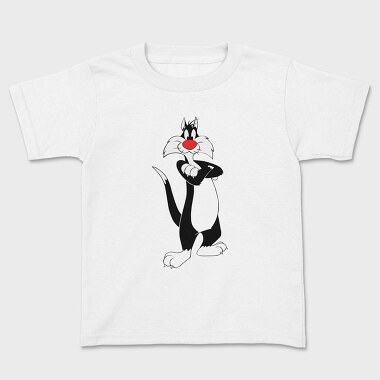 Cartoon Retro Silvestre 5, Tricou Copii