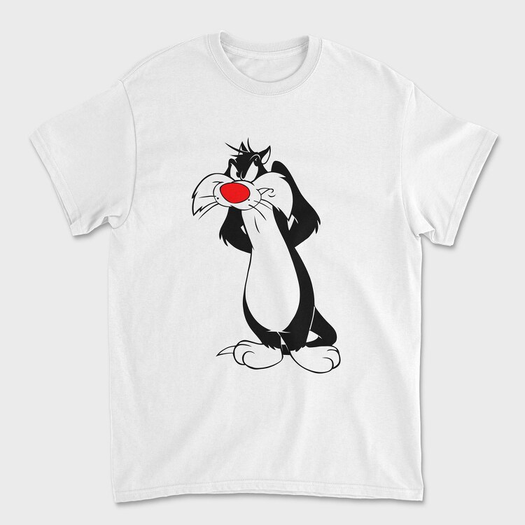 Tricou Barbati (Unisex), Cartoon Retro Silvestre 6