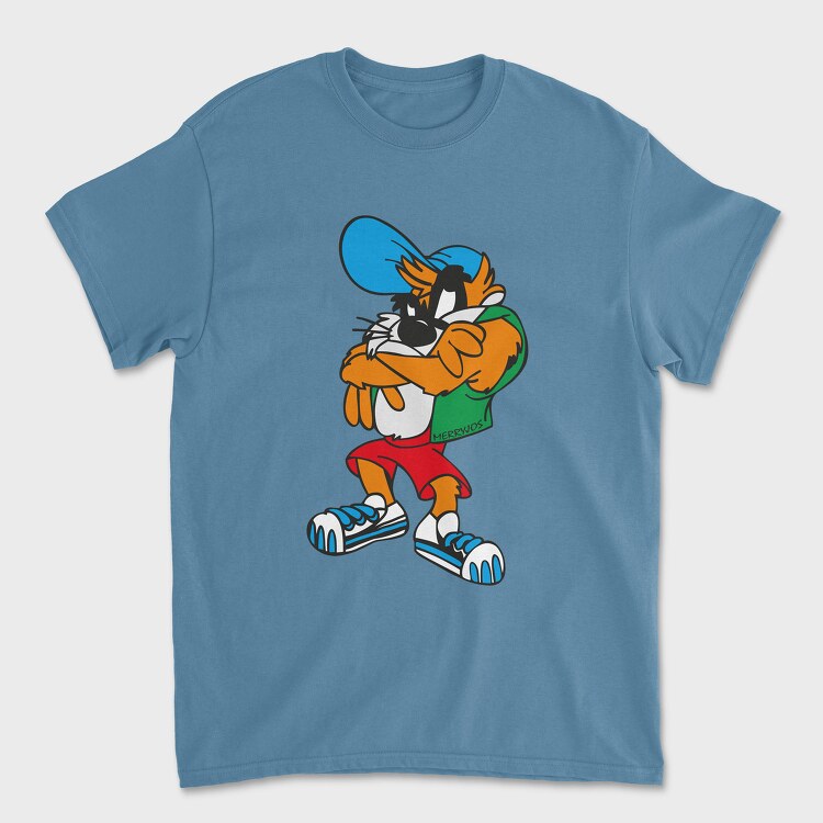 Tricou Barbati (Unisex), Cartoon Retro Tazmania 1