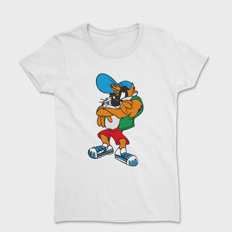 Tricou Femei, Cartoon Retro Tazmania 1