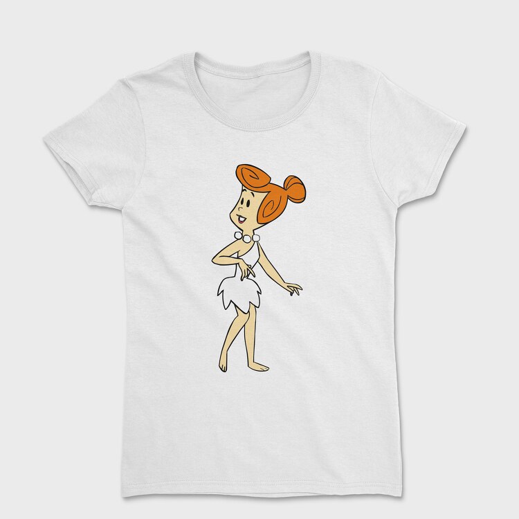 Tricou Femei, Cartoon Retro the Flintstones 2