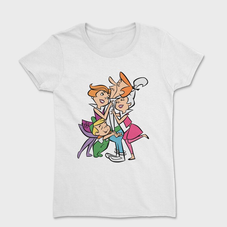 Tricou Femei, Cartoon Retro the Jetsons 4